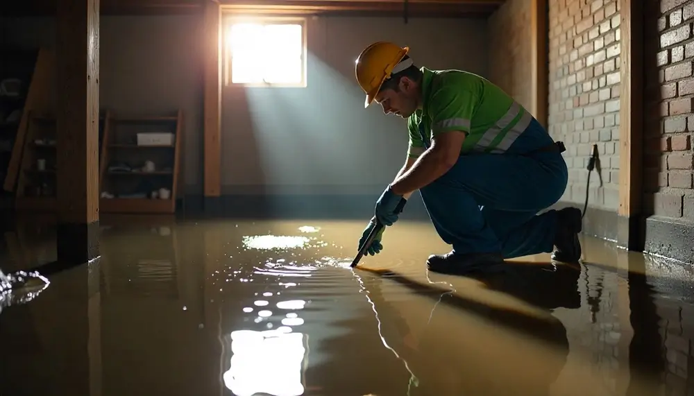 Professional water damage restoration services in Wana, WV